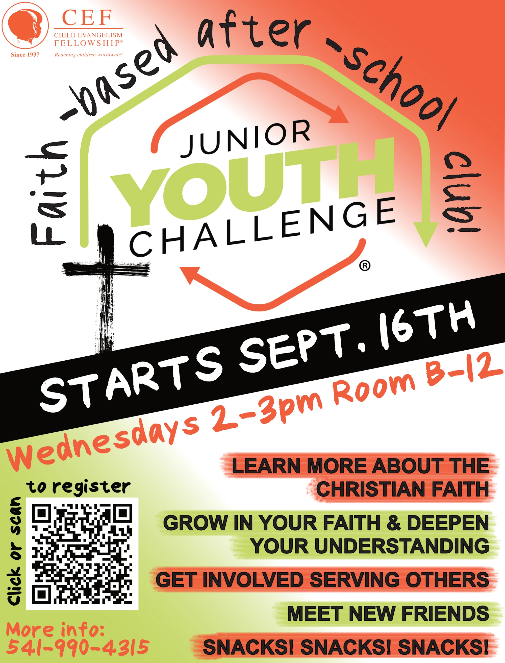 Junior Youth Challenge website ad